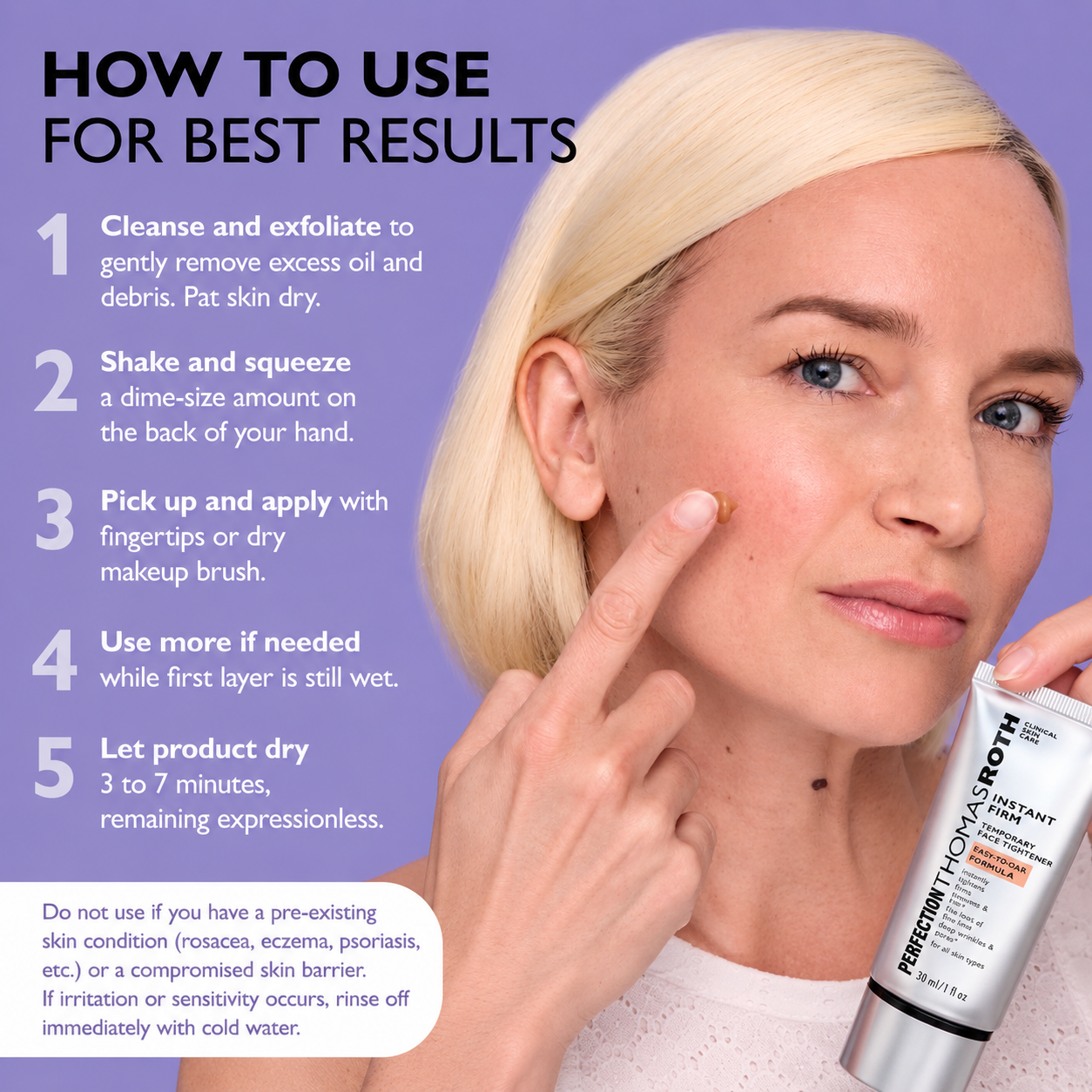 Instant Firming Temporary Face Tightener Easy-Wear Formula - gallery 08